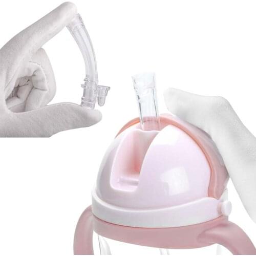 3Pcs New Baby Bottle Straw Replacement Wide Mouth Caliber Silicone Feeding Accessories Replace Accessory