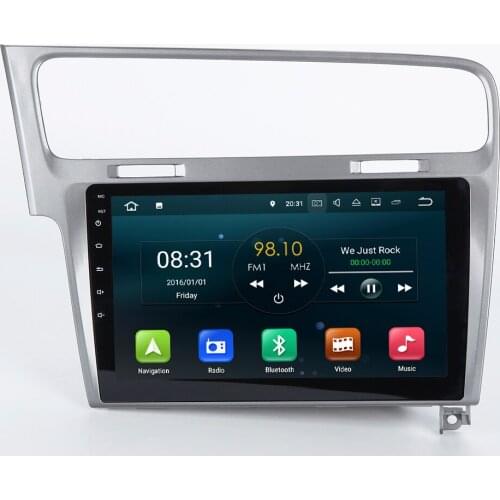 4G RAM 10.1 inch Android 8.0 Car GPS Navigation System Auto Radio Audio Player Multimedia Stereo Media for Volkswagen VW Golf 7