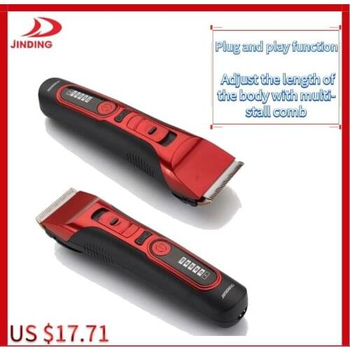 Rechargeable Hair Trimmer Ceramic Blade Head Cutter Electric Hair Clipper for Men Cordless Barber Razor Cutting Machine F30