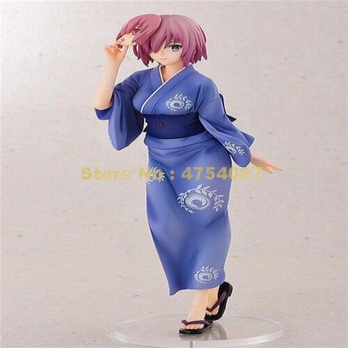 Anime fate/ grand order matthew japanese kimono bathrobe pvc action figure collection model dolls 21cm Toy