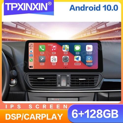 12.3" Tesla IPS Touch Screen Android 10 Car Radio For Mazda 3 2014 2015 - 2019 Multimedia Video DVD Player Navigation GPS 2 din