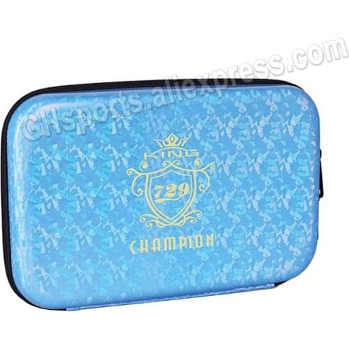 Friendship 729 KING Table Tennis Bag / Case Hard Cover Square Original 729 Ping Pong Bat / Racket Case