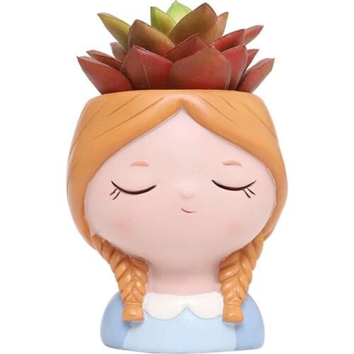 Succulent Plant Pot Fairy Tale Flower Planter Flowerpot Create Design Home Garden Bonsai Flower Pots Home Decoration