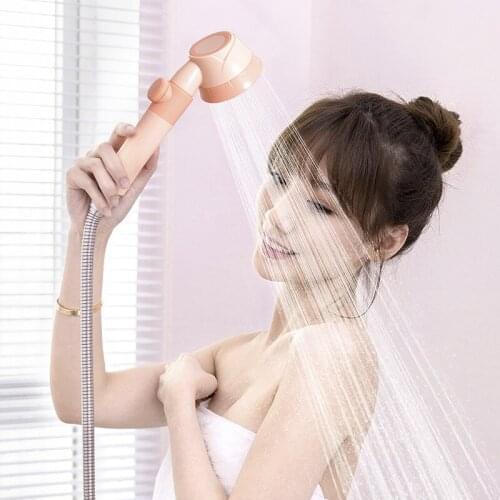 Multi-speed Pressurized Shower Sprinkler Shower Head Rain Flower Wine Holder Household Bath Shower Shower Head Hose Dropshipping