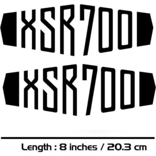 Motorcycle Bike XSR Fuel Tank Wheels Fairing Notebook Luggage Helmet MOTO Sticker decals For YAMAHA XSR700 2020