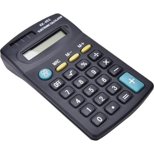 Portable 8 Digit Calculator General Purpose Electronic Calculator Battery Powered for Students School Company Office Calculator