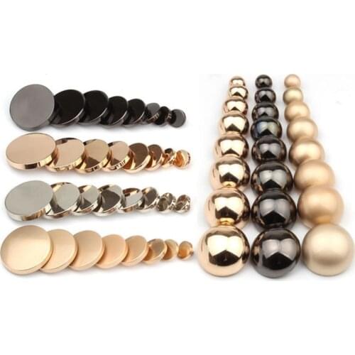 Nail Free Buttons for Clothing Snaps for Clothes DIY for Sewing Accessories Small Fragrance Brooch Overcoat Decorative Buttons