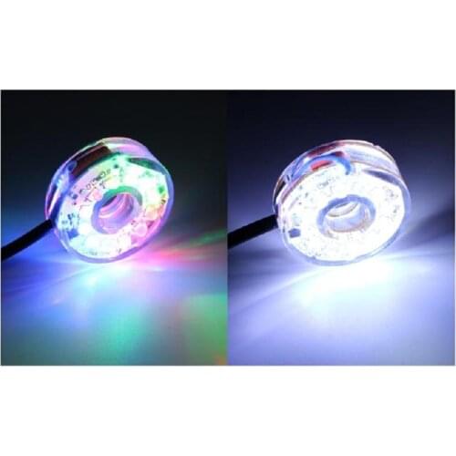 Aquarium LED Submersible Watercolor Light Waterproof Aquarium Lighting Water Pump Rockery Fountain Decorative Diving Light