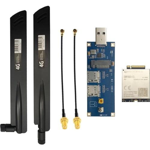 In stock! EM160 EM160R-GL LTE-A Cat 16 module regular module Not engineering sample with M.2 form factor