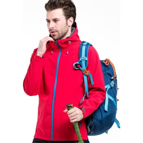Windproof Thermal Hiking Camping Skiing Man Coats Winter Men Jacket Hooded Fleece Jackets Mens Outdoor Sports Waterproof