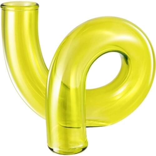 1pc Glass Vases Flower Vase Candle Holders for Wedding Centerpieces Home Decoration Table Centerpieces Candlestick Holder