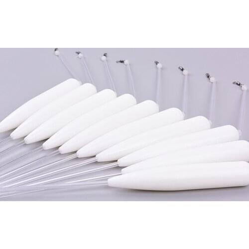 10pcs bombarda fishing Floating upward float tube float tackle bobber float