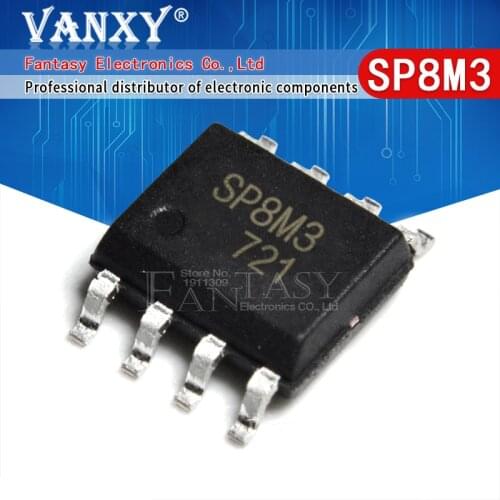 10Pcs SP8M3 SOP-8 8M3 SOP SMD