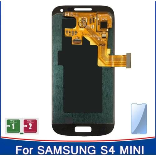 100% New LCD S4 Display For Samsung Galaxy S4 Mini I9190 i9192 i9195 LCD Touch Screen Digitizer Super AMOLED Replacement