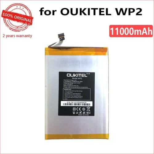 100% Original 10000mAh For OUKITEL WP2 Phone Battery High quality Batteries With Tracking Number