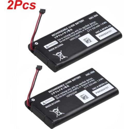 2pcs 525mAh HAC-006 Switch Battery HAC-BPJPA-C0 HAC-015/016 HAC-A-JCL-C0 HAC-A-JCR-C0 For Nintendo Switch Ns Joy-Con Controller
