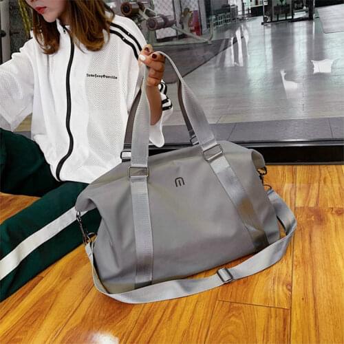 2019 new short distance travel bag female light luggage bag large capacity handbag men travel sports gym bag C42-96