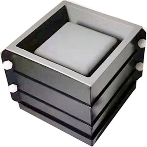 4 inch Sqaure Concrete Flower Pot Silicone Mold Succulent Planter Silicone Mold