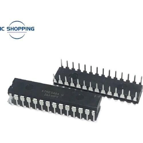 5PCS Brand New Original ATMEGA8A-PU ATMEGA8L MEGA8A-PU Single Chip Microcomputer DIP28 IC Chip