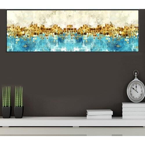 Large 5D Diy Diamond Painting Nordic Modern Golden Yellow Tree Diamond Embroidery Full Square Round diamond home Decor A939