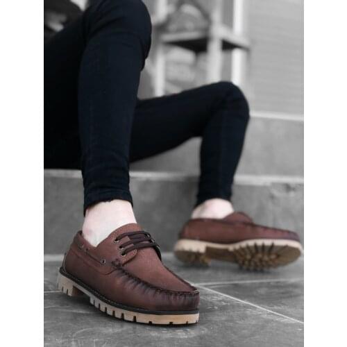 BA0037 Laced Corcik Taba Classic Men Boots