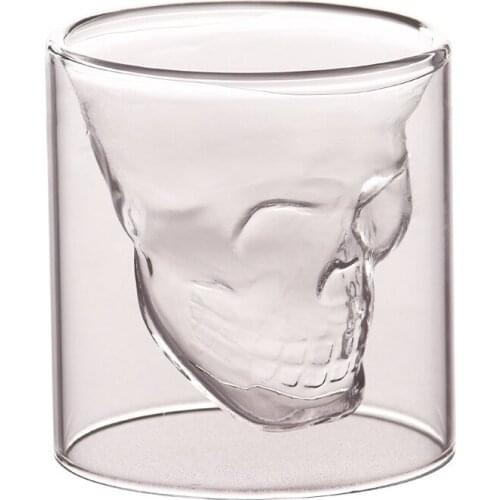 Skull Glass Cup