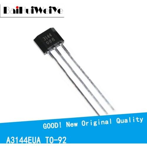10PCS/LOT A3144 OH3144 Y3144 Hall Effect Sensor Brushless Electric Motor TO-92UA WAVGAT A3144EUA New Original Good Quality IC C