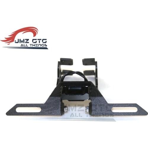 Motorcycle Adjustable Fender Eliminator Kit For KAWASAKI Z900 2017 2018 2019 License Number Plate Frame Holder Bracket