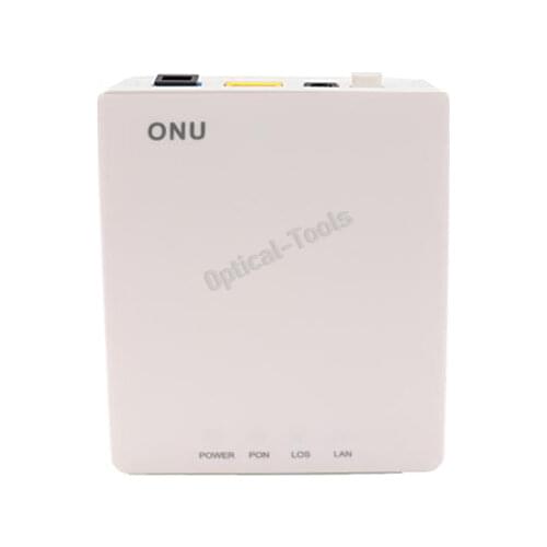 Refurbish 10pcs ONT ONU XPON Dual mode 1GE ONU ONT With Single Lan Port Apply to FTTH Modems, Termina English version no power