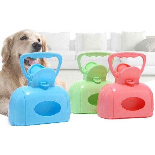 Portable Pet Poop Scoop Dog Cat Outdoor Travel Pooper Scooper Clean Animal Waste Picker Puppy Cleaning Supplies