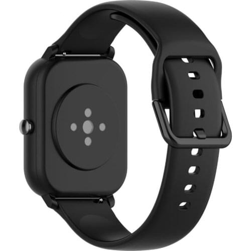 BLUELANS Replacement Silicone Adjustable Watch Band Wrist Strap Anti-sweat Sport Breathable for Huami Amazfit GTS