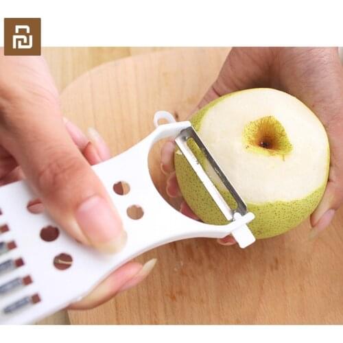 Youpin Multifunctional Double-headed Paring Knife Vegetable Julienne Peeler Cutter Potato Cucumber Carrot Slicer Kitchen Tools