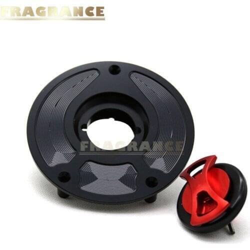 Part billet fuel tank cap For Honda CBR 600 F4I RC51 CBR600 Motorcycle Accessories CNC Aluminum Fuel Tank Cap Gas Oil Tank Cover