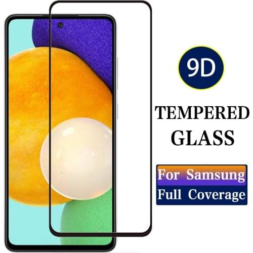 9D Tempered Glass galaxy a52 5g samusng phone coverage For Samsung A51 A71 A21S A32 Screen Protector For Samsung A52 A72 Glasses
