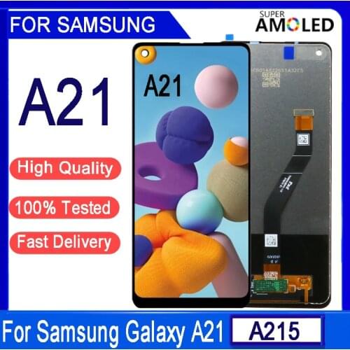 6.5”Original For Samsung Galaxy A21 Lcd A215 SM-A215U LCD Display Touch Screen Digitizer Assembly For samsung A21 lcd screen