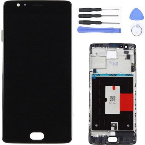 Mobile Phone Touch Panel LCD Display For Oneplus A3003/3T A3010 Touch Screen Digitizer Frame For OnePlus 3/3T A3000 Accessories