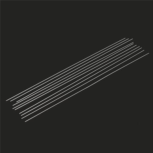 10pcs 2mmx450mm Aluminium Low Temperature Welding Brazing Rods for All AL Parts Welding Tools