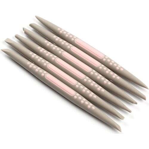 6PCS/SET DIY Plastic Silicone Baking Cake Tools Pen Fondant Tools For Cake Decorating Modelling Tool Fondant Cookie Cutters