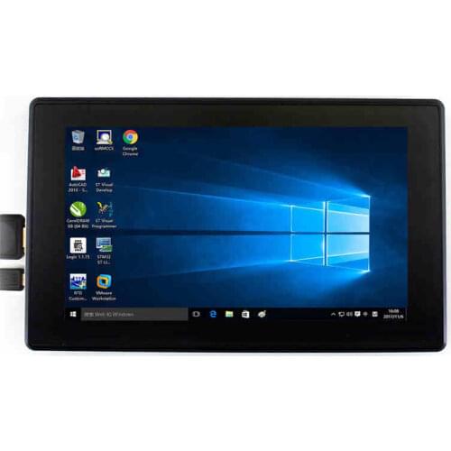 7-inch display For Raspberry Pi 3b+ 3b Capacitive touch IPS screen HDMI support VGA input 1024 * 600 to 1920 * 1080