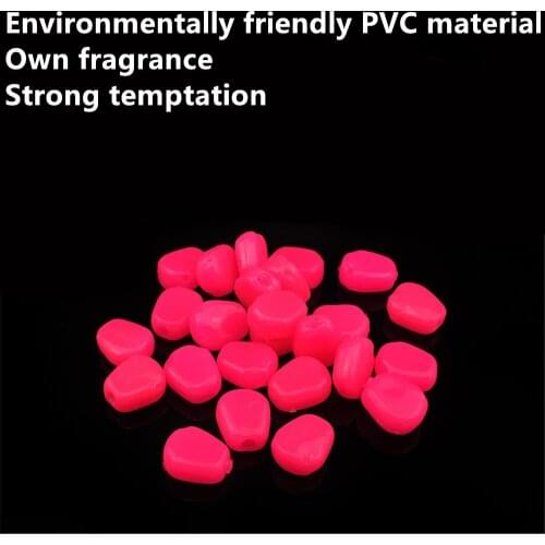 50pcs/Winter fishing 5-color Bionic soft bait floating corn kernels fish lure1cm/0.3g Artificial soft Silica gel float fish bait