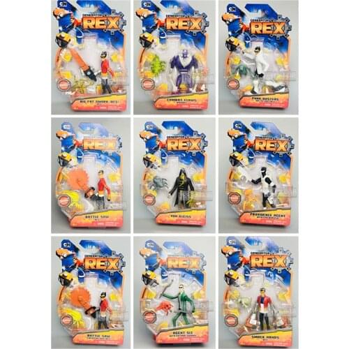 Generator Rex Battle Saw Agent Six Smack Hands Combat Claws Punk Busters Joints Movable Action Figure Model Ornament Toys