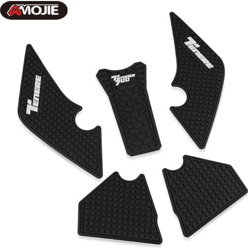 For Yamaha Tenere 700 Rally 2019 2020 2021 Tank Grip Side Decals Motorcycle Anti Slip Tank Pad Stickers Tenere 700 XTZ690 T7