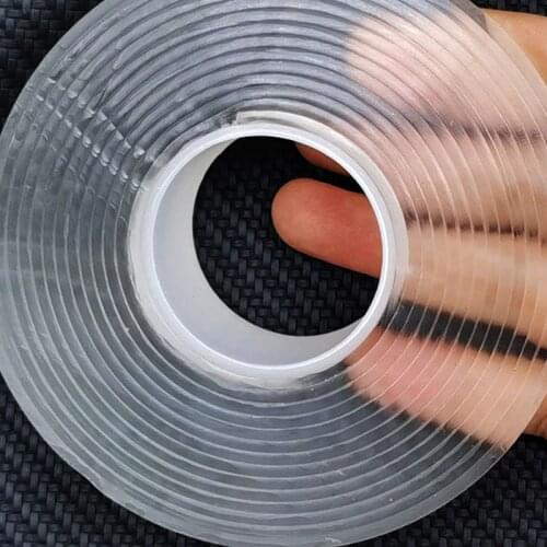 Double-Sided Tape Transparent Waterproof Cleaned Nano Tape Bathroom Kitchen Multifunction Self-Adhesive Tapes Household Products