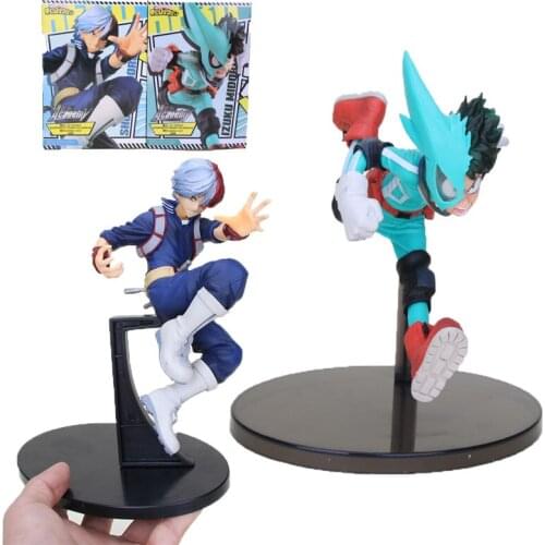 My Hero Academia Figure Toy Anime Midoriya Izuku Todoroki Shouto PVC Action Figure My Hero Academia Action Figure Model Toys