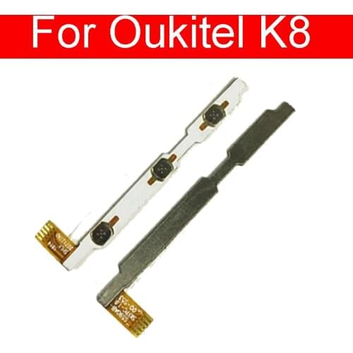 Power on/off+Volume Button Flex Cable For Oukitel K8 Power Volume Switch Flex Ribbon FPC For Oukitel K8 MT6750T Octa Core
