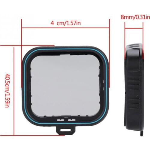 TELESIN Optical Glass Neutral Density ND4 ND8 ND16 Fader Filters Set for Gopro Hero 7 black Hero 6 5 Action Camera Accessories