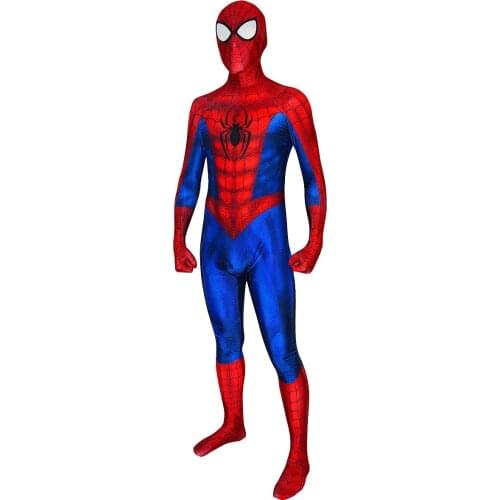 Spider Suit Cosplay Superhero Costume Spandex Halloween Suits For Adult/Kids/Custom Made