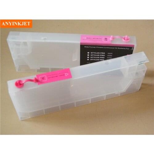 4450 4800 4880 refillable ink cartridge with chip with resetter 8 cartridges +1 cartridge resetter