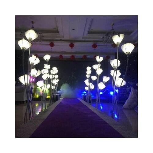 Wedding Lighting Road Lead aisle Stand Pillar Wedding stage decoration 10 sets/lot