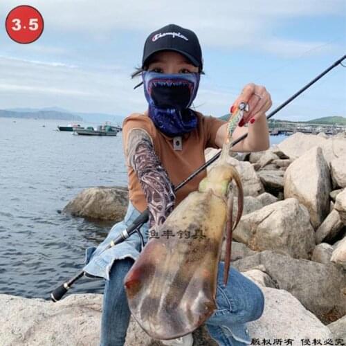 Taiwan ink will be the second generation of lightning luminous wood road prawn and cuttlefish, octopus squid hook 21 grams